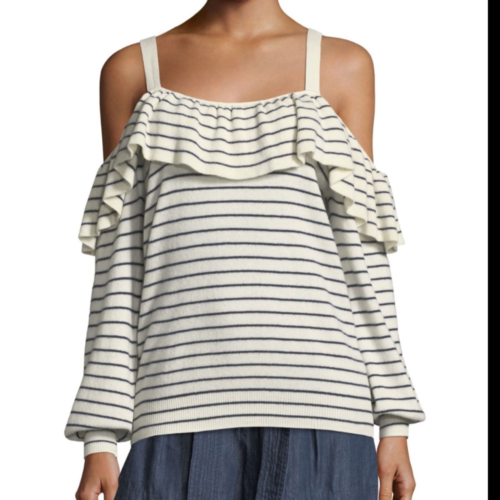 Joie Delbin Wool Cashmere Top Size Xsmall